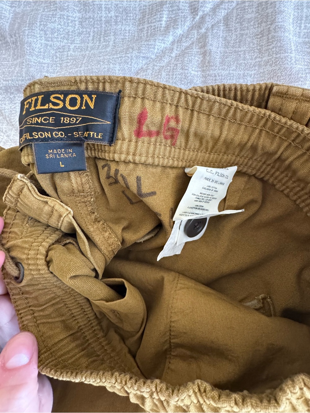 Filson Oakville Canvas Pants - Picture 7 of 8